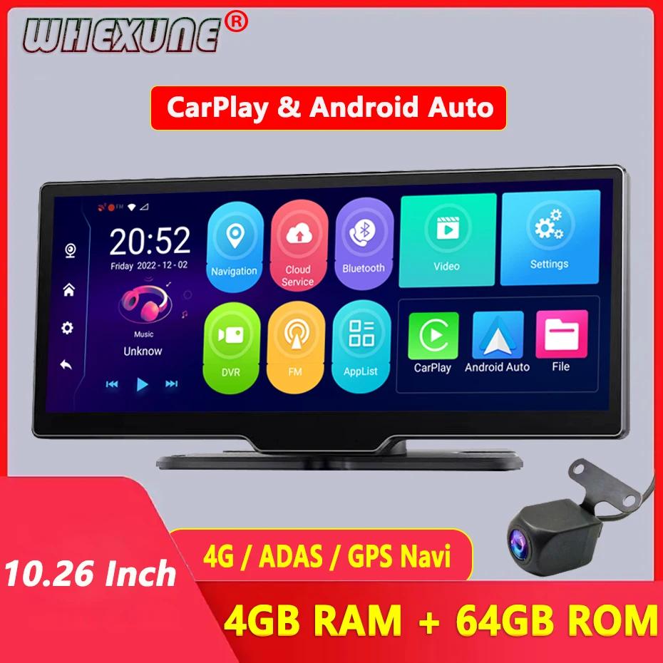 10.26 ġ 4G  ķ ̷, ȵ̵ 10, GPS, FHD, 1080P, DVR, ī÷, ȵ̵ ڵ ̺   ,  